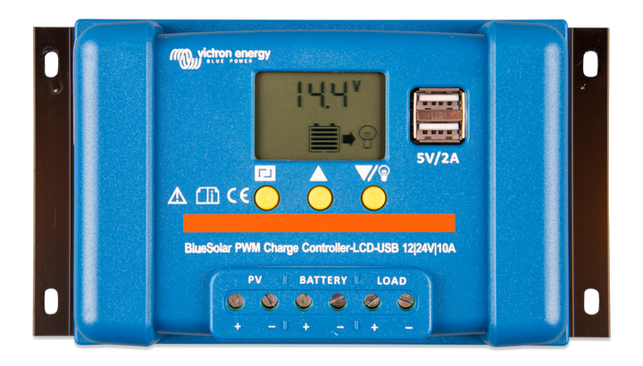 Victron BlueSolar PWM 12/24V-10A LCD&USB