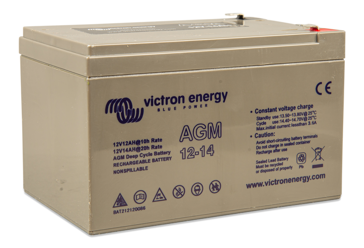 Victron accu AGM Deep Cycle 14Ah – afbeelding 2