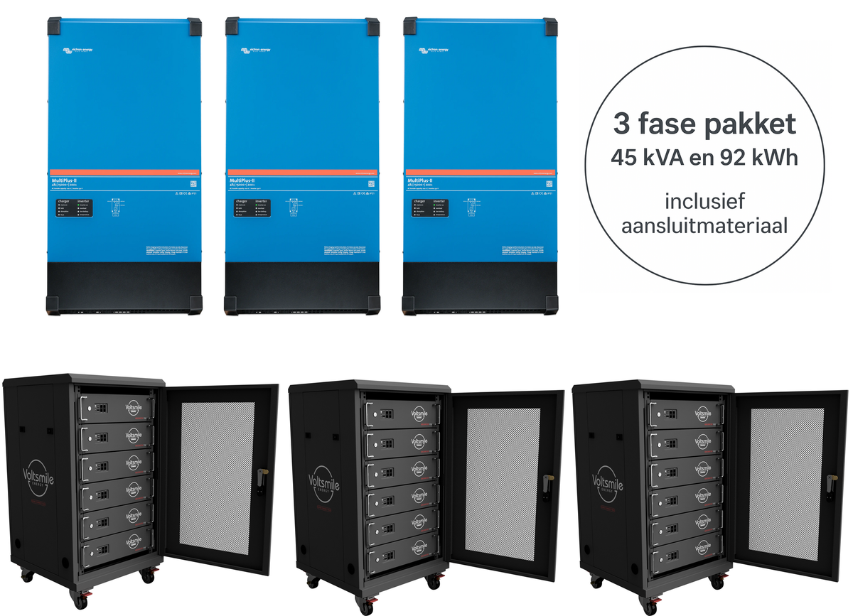 VTB 3 fase pakket 45Kva - 92kwh