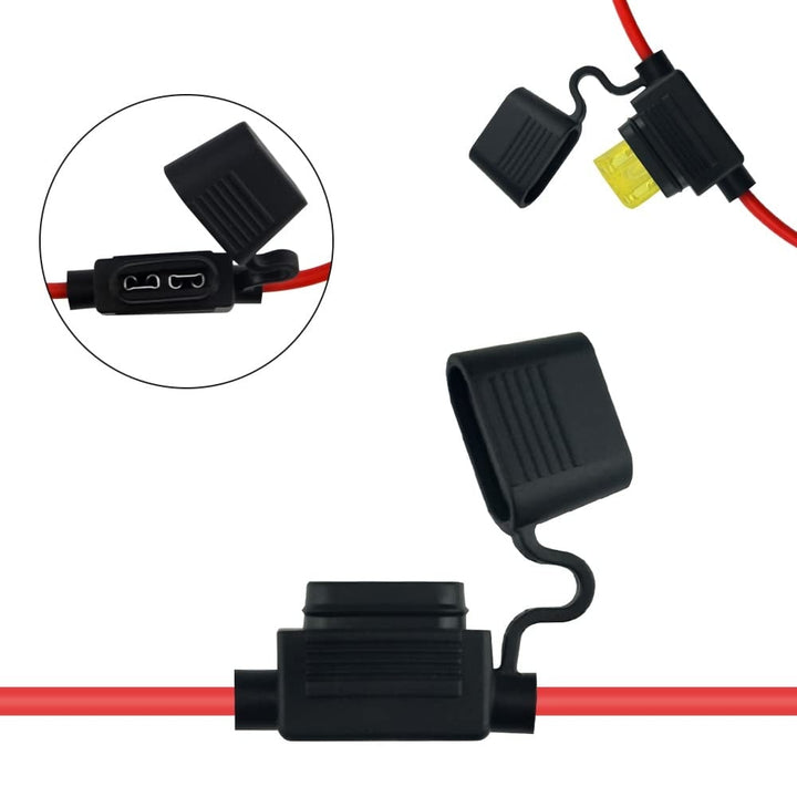 VTB steekzekeringhouder met draad 2.5mm2