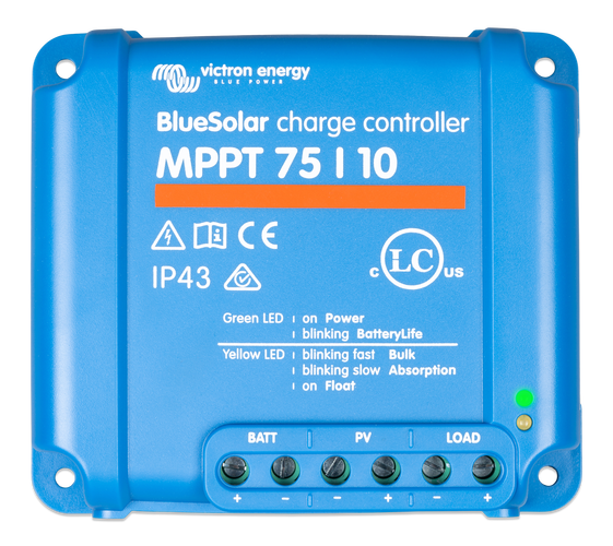 Victron Laadregelaar BlueSolar MPPT 75/10