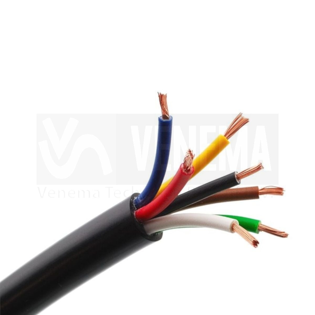 Ripca Meervoudige kabel rond 7x1.5mm2 - 50 meter