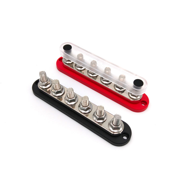 VTB 6-voudige busbar M10 met afdekkap