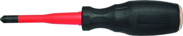 Intercable Schroevendraaier combi Pozidriv/Sleuf PZ2x100 SLIM VDE 1000V