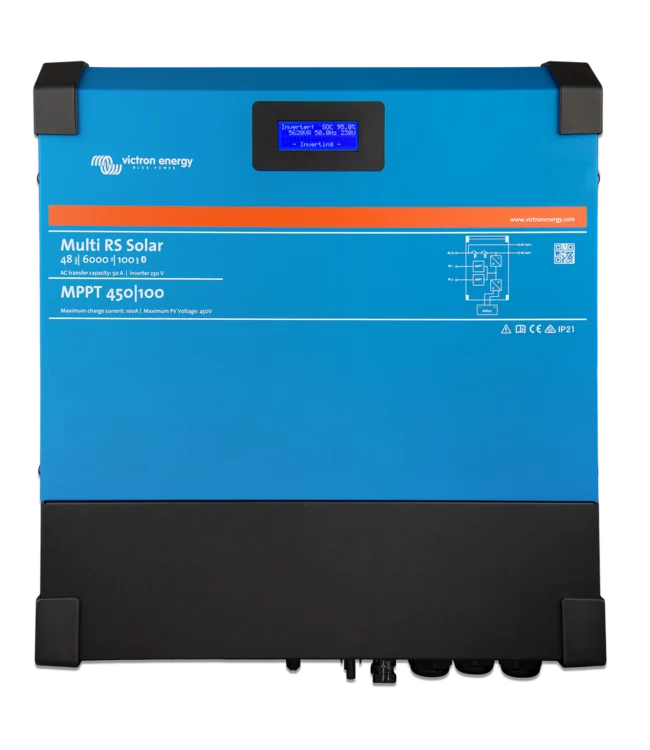 1 fase pakket Pytes 11,78 kWh en Victron Multi RS solar 6 kVa – afbeelding 2