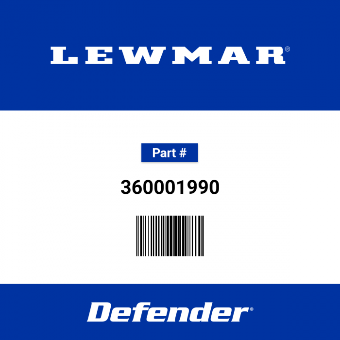 Lewmar 360001990 grijze scharnierset voor patrijspoort