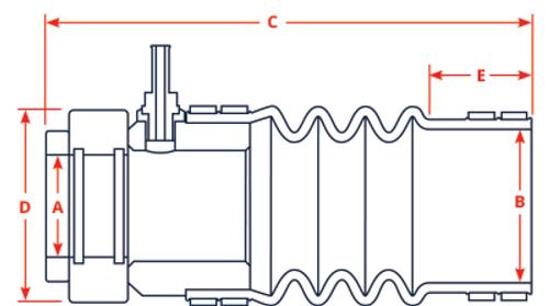 PSS Seal PRO asafdichting ø75mm - koker 4¾″ (121mm)