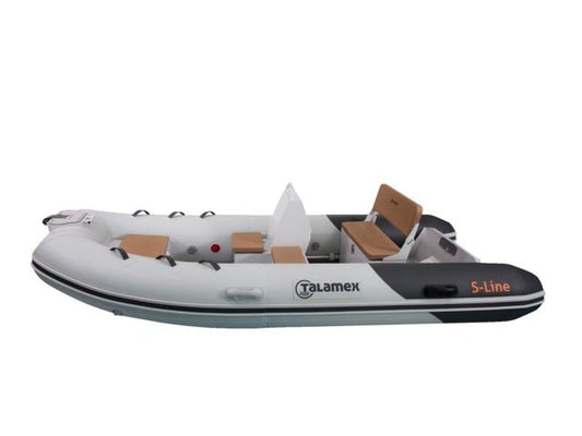 S-Line SLN380 Alu-RIB Mist Grijs (inclusief console)
